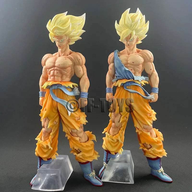 Super Saiyan Goku Statue 28-43cm - DBZ Namek Figure Mastery