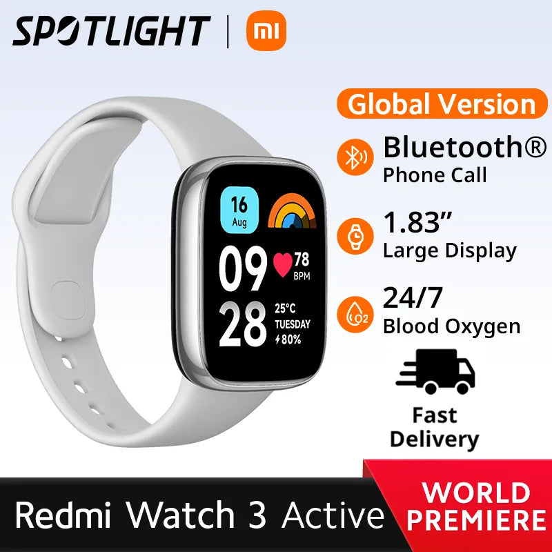 Xiaomi Redmi Watch 3 Active: Smart Tech for Active Lives