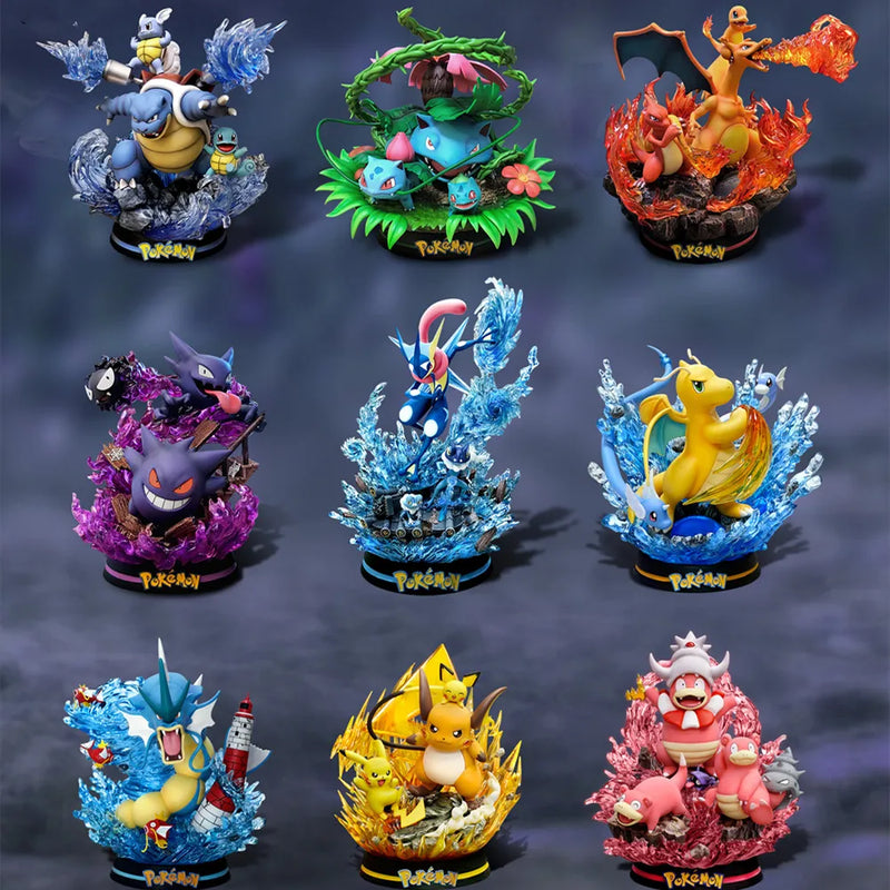 Pokemon Evolution Group Figures - Pikachu, Mew-Two & More