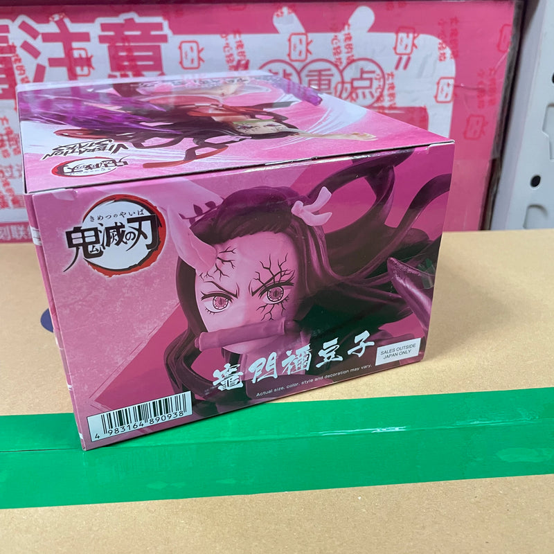 Original Demon Slayer Anime Figure VIBRATION STARS PLUS Kamado Tanjirou Nezuko Anime Action Figure PVC Model Banpresto 13CM