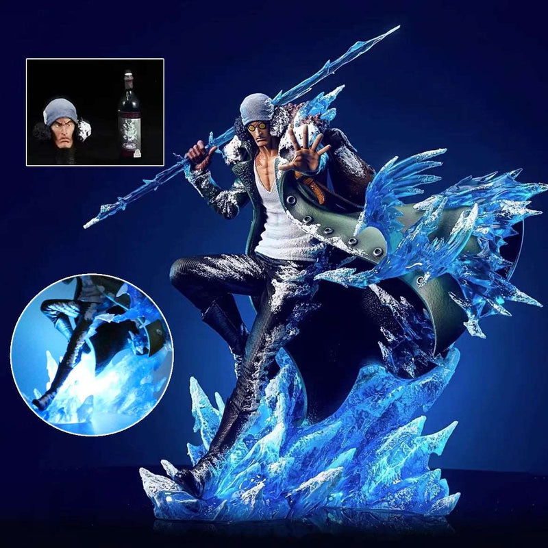 The Icy Grip of Aokiji Kuzan with this Electrifying 30cm One Piece Action Figure