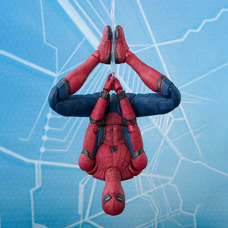 Swing into Action with Homecoming Spidey! Movable Spider-Man Figure Set