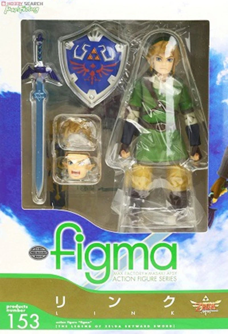 Zelda Skyward Sword Link Action Figure - Figma 153 Model