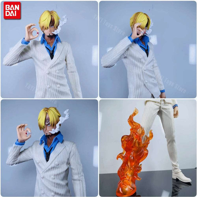 Unleash the Culinary Prowess and Martial Arts Mastery of Sanji with this Exquisite 32cm One Piece Action Figure