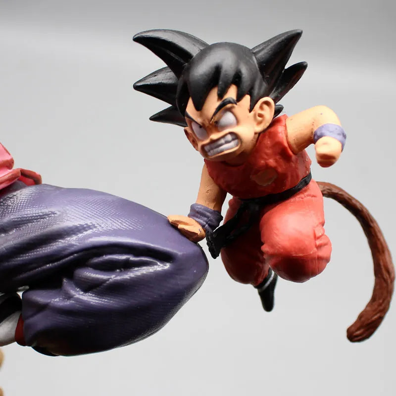 Uncover the Epic Clash of Tao Pai Pai and Son Goku with this Exquisite Dragon Ball Action Figure Set