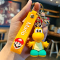 Super Mario Keychains - 10 Styles Cartoon Figure Pendants