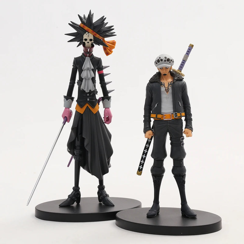 Trafalgar Law & Brook Figure - One Piece DXF Series