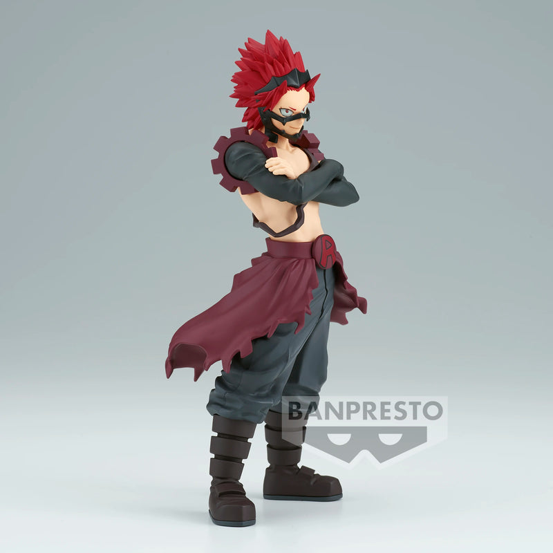 Original Anime Figure My Hero Academia Kirishima Eijiro 2.0 AOH PVC Action Figure Collector The Amazing Heroes Banpresto Toys