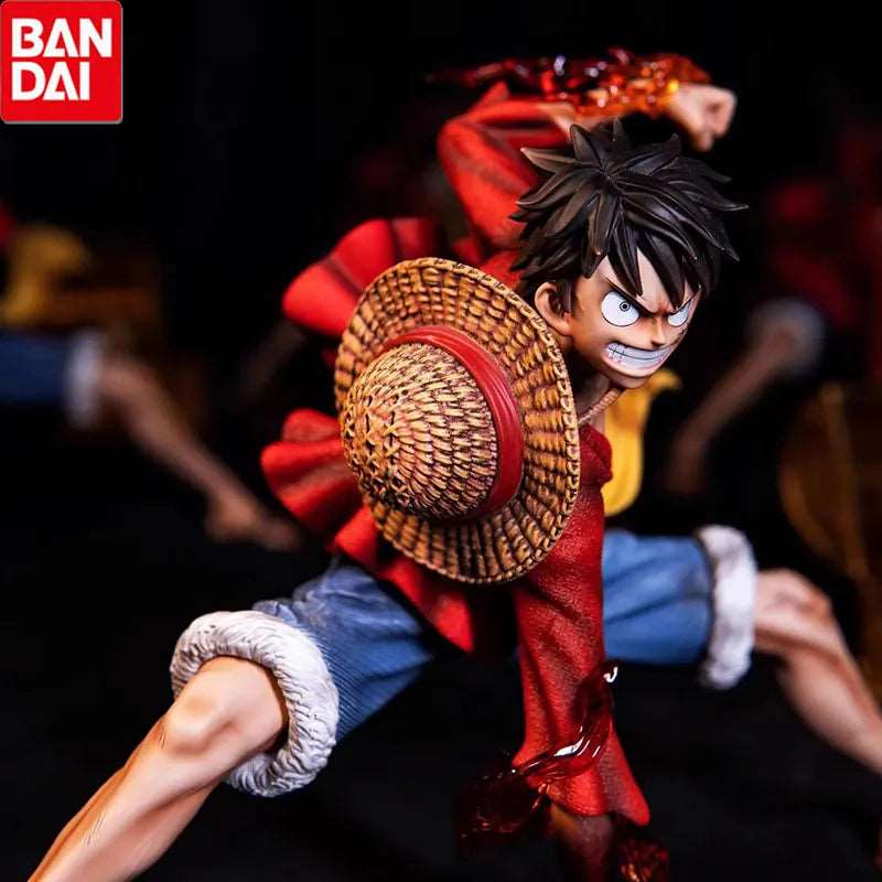 Unleash the Power of the Straw Hat Pirate Captain with the 18cm One Piece Luffy Figures Monkey D. Luffy Battle Style ShakLabs Store