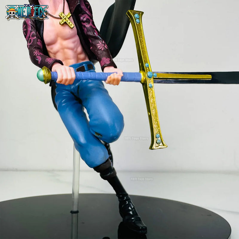 One Piece: Dracule Mihawk - World's Greatest Swordsman Action Figure (18cm)