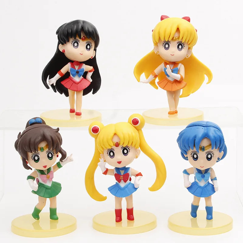 Sailor Moon Tsukino Action Figure - Bandai 13 Styles PVC Toy