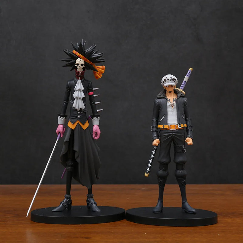 Trafalgar Law & Brook Figure - One Piece DXF Series