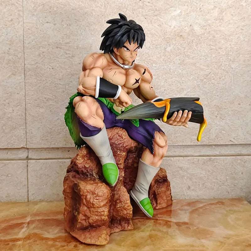 Unleash the Wrath of Broly with this Imposing 24cm Dragon Ball Action Figure