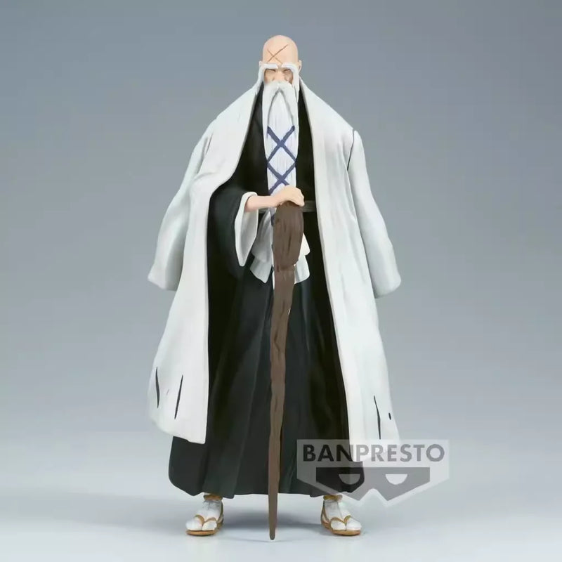 Original Bleach Kurosaki Ichigo Hitsugaya Toushirou Anime Toys Yamamoto Genryuusai Shigekuni PVC Action Figure Collector Doll