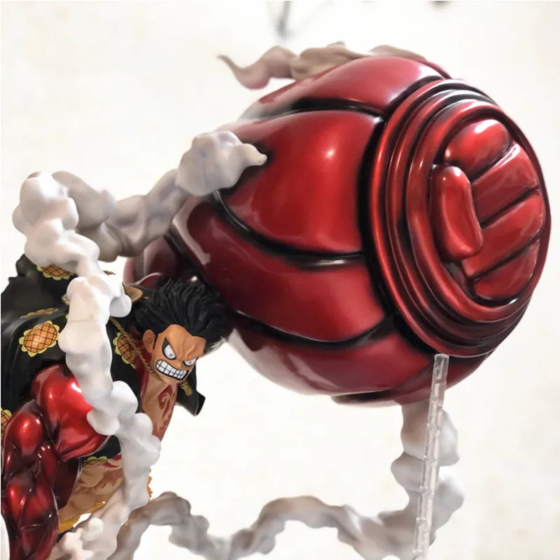 Unleash the Power of Snake Man with the 23-28CM Hot New One Piece Gear Fourth Luffy Figure: Unleash the Power of the Gum-Gum Devil Fruit ShakLabs Store