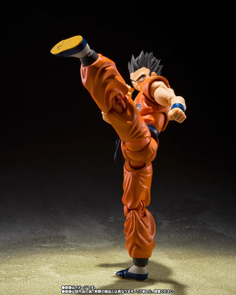 Original S.H.Figuarts Yamcha Dragon Ball Z Anime Figure Toys SHF Earth's Foremost Warrior Tamashi PVC Model Kids Gift