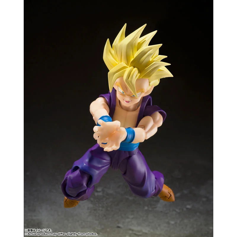 Original BANDAI S.H.Figuarts Super Saiyan Son Gohan The Warrior Who Surpassed Goku Dragon Ball Z In Stock Anime Model Toys