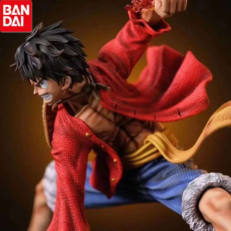 Unleash the Power of the Straw Hat Pirate Captain with the 18cm One Piece Luffy Figures Monkey D. Luffy Battle Style ShakLabs Store