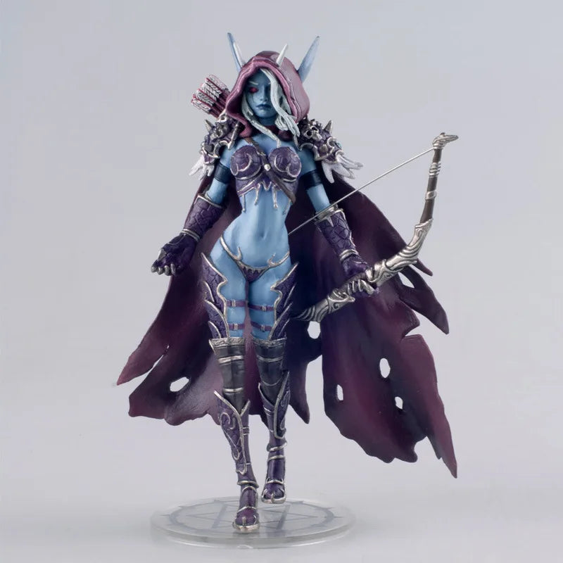 WOW Fall of The Lich King Arthas Sylvanas Windrunner Sylvan Archery Queen World Of Warcraft Dota Menethil Action Figure Toys