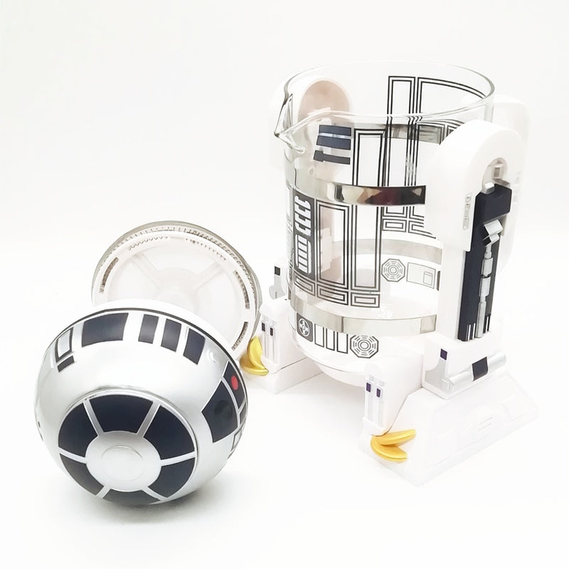 R2D2 Robot Shape Coffee Maker 960ML  Milk Cup Set ShakLabs Store