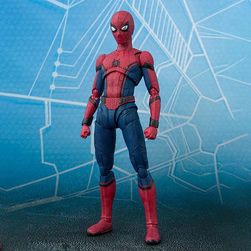 Swing into Action with Homecoming Spidey! Movable Spider-Man Figure Set