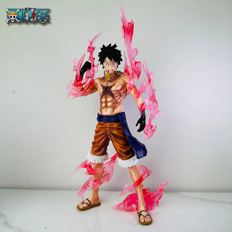 One Piece: Monkey D. Luffy - Haki-Infused Power Action Figure (22cm)