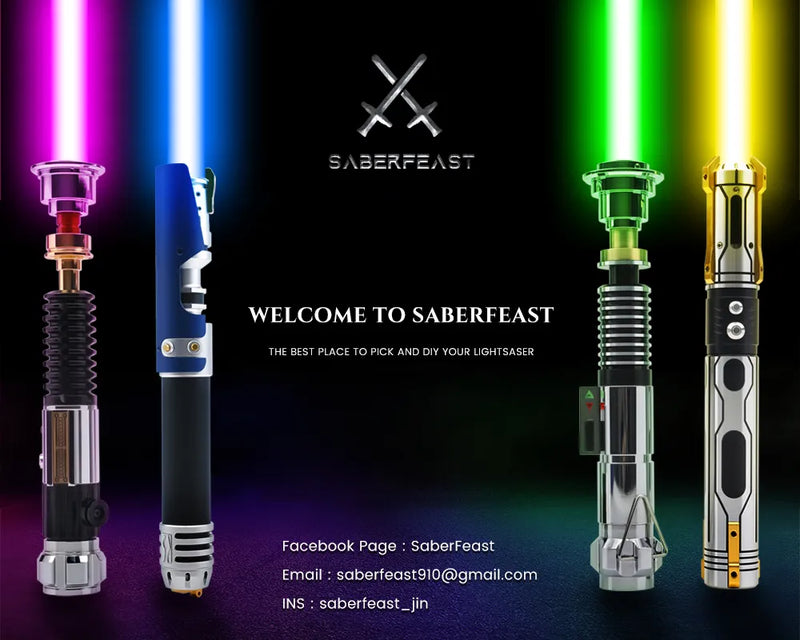 TXQ SABER SNV4 Proffie: Customizable Lightsaber (Metal Hilt, Neo Pixel)