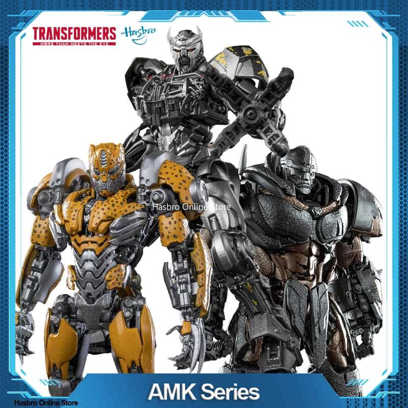 Pre-Order Now! Transformers: Rise of The Beasts AMK Series Scourge Rhinox Cheetor Action Figure