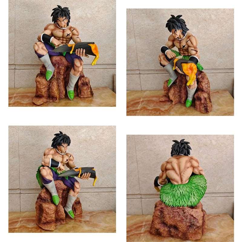 Unleash the Wrath of Broly with this Imposing 24cm Dragon Ball Action Figure