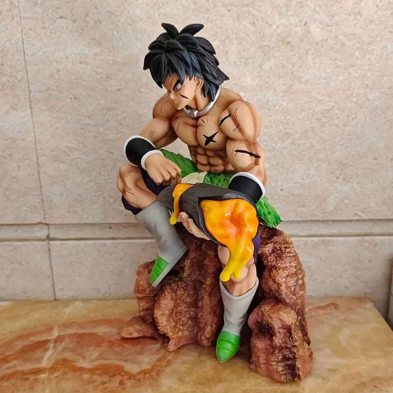 Unleash the Wrath of Broly with this Imposing 24cm Dragon Ball Action Figure