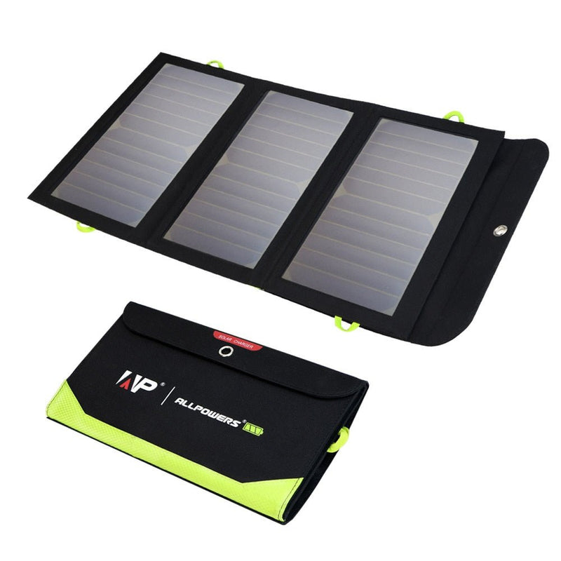 ALLPOWERS Solar Panel 5V 21W Portable Solar Charger - SHAKLABS STORE