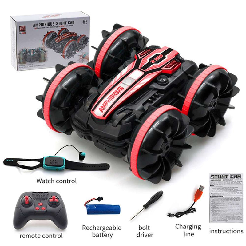 Amphibious RC Car - Remote Control Stunt Car for Outdoor Fun - SHAKLABS STORE