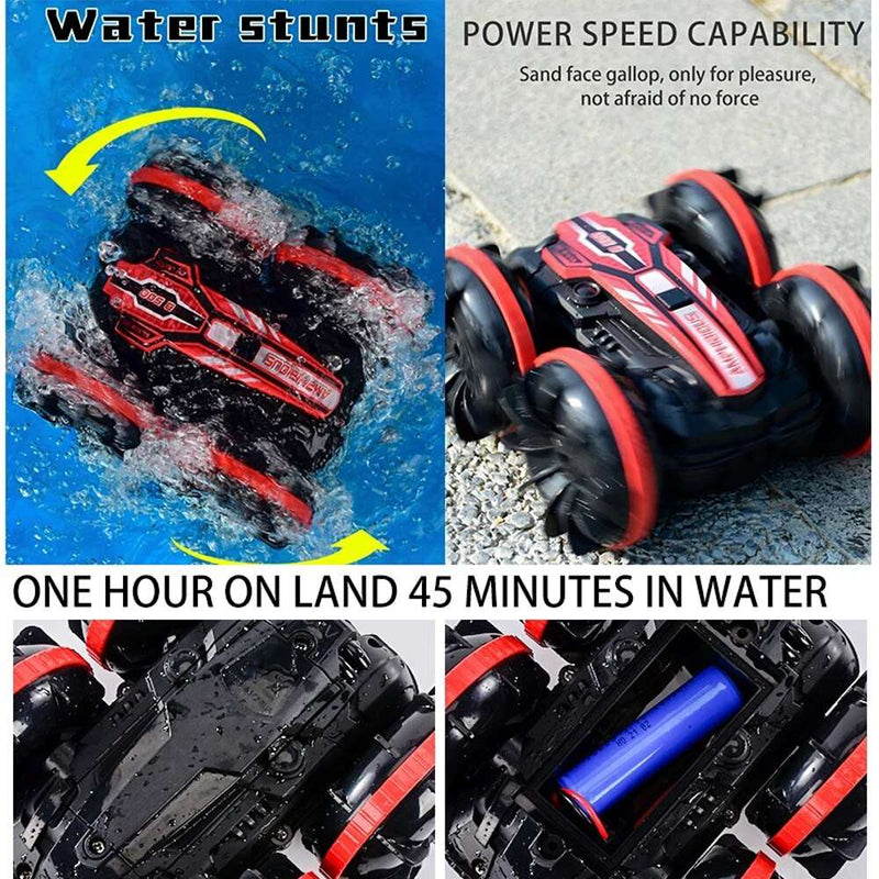 Amphibious RC Car - Remote Control Stunt Car for Outdoor Fun - SHAKLABS STORE