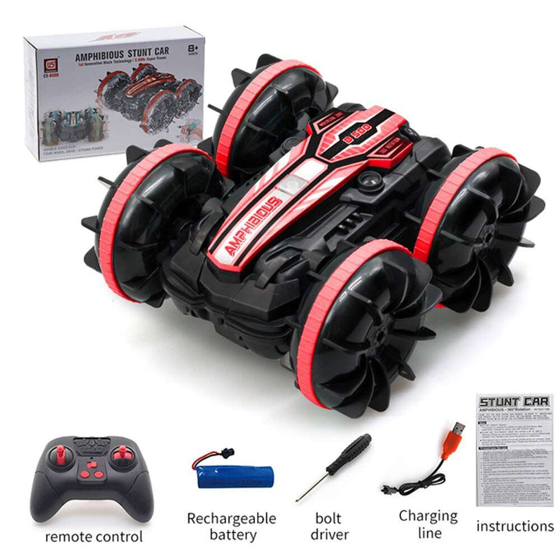 Amphibious RC Car - Remote Control Stunt Car for Outdoor Fun - SHAKLABS STORE