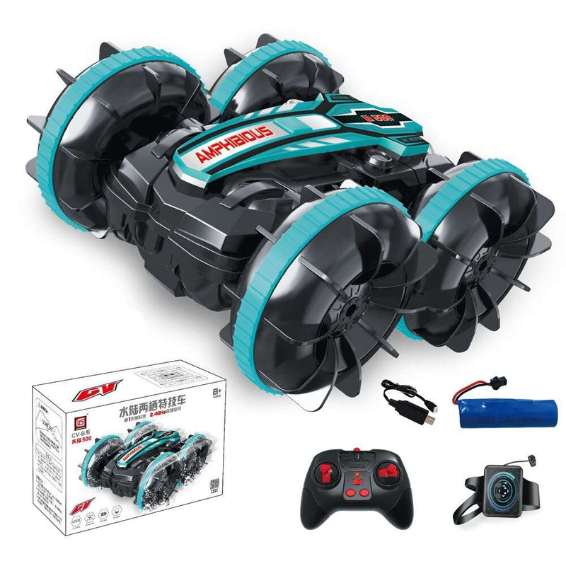 Amphibious RC Car - Remote Control Stunt Car for Outdoor Fun - SHAKLABS STORE