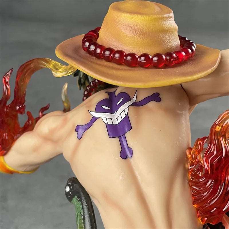 Anime Ace Figure One Piece Action Figurine The Top War Portgas D Ace Figure Flame Drifting 16cm PVC Collectible Model Toys Gifts - SHAKLABS STORE