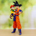 Anime Dragon Ball Son Goku with Gohan Figure Son Goku Figurine 30cm Pvc Action Figures Collection Model Toys for Children Gifts - SHAKLABS STORE