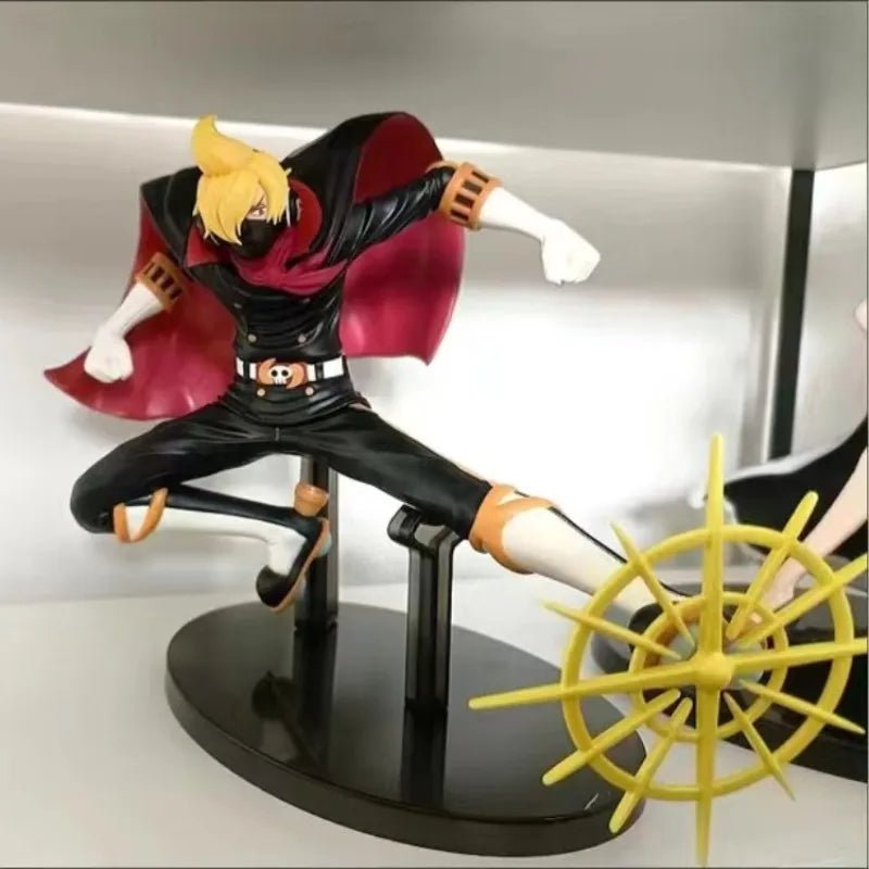 Anime One Piece Wano Country Vinsmoke Sanji Soba Mask Action Figure 15cm Pvc Battle Record Collection Model Toys Gifts - SHAKLABS STORE