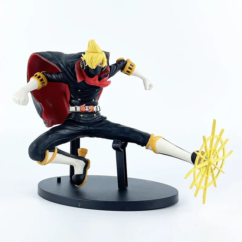 Anime One Piece Wano Country Vinsmoke Sanji Soba Mask Action Figure 15cm Pvc Battle Record Collection Model Toys Gifts - SHAKLABS STORE