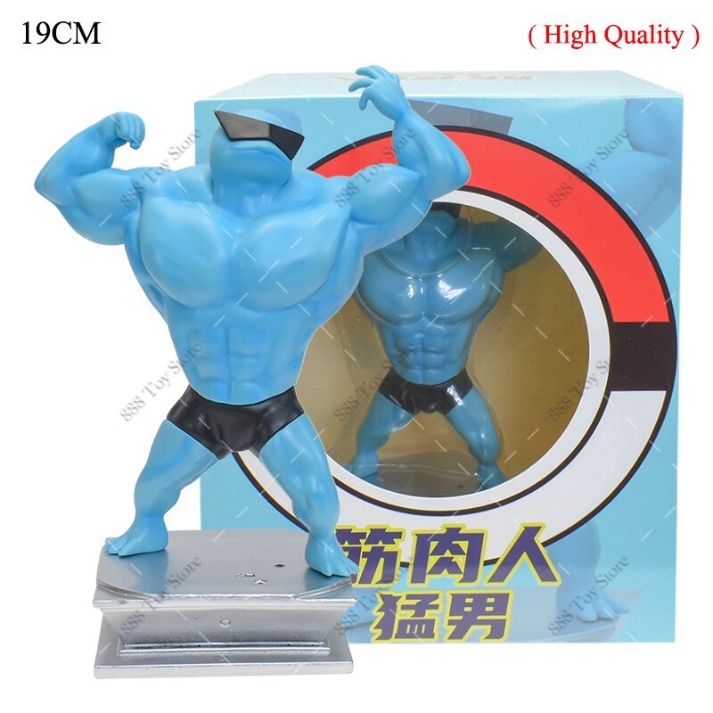 Anime Pokemon Muscle Man Action Figure - SHAKLABS STORE