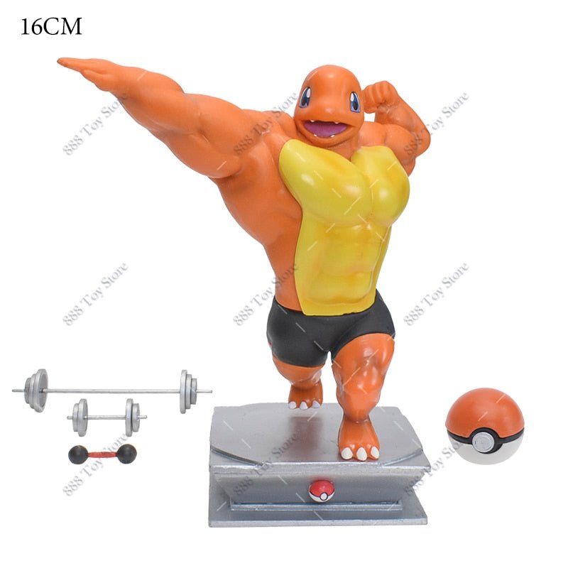 Anime Pokemon Muscle Man Action Figure - SHAKLABS STORE