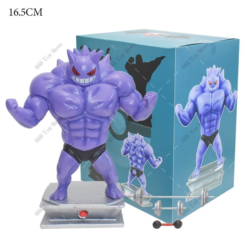 Anime Pokemon Muscle Man Action Figure - SHAKLABS STORE