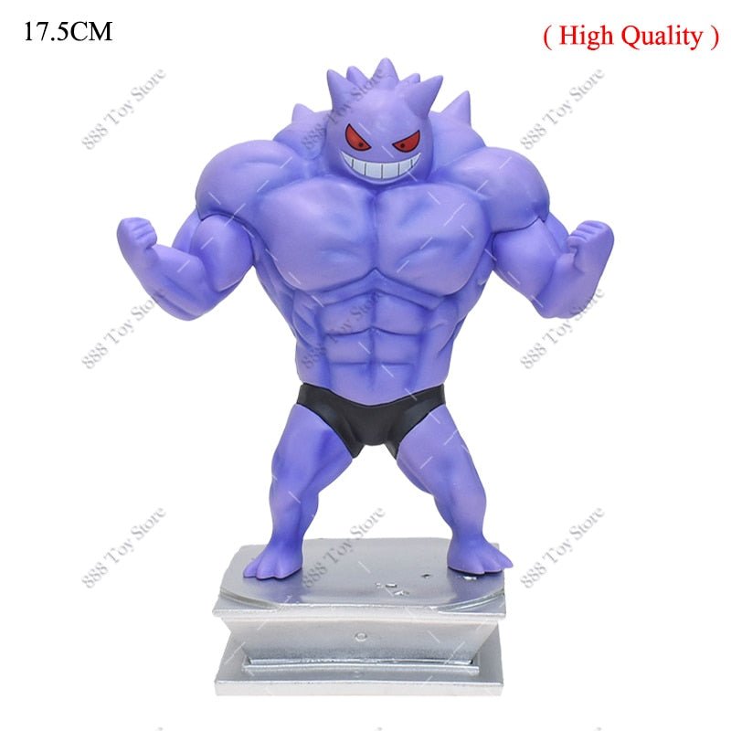 Anime Pokemon Muscle Man Action Figure - SHAKLABS STORE