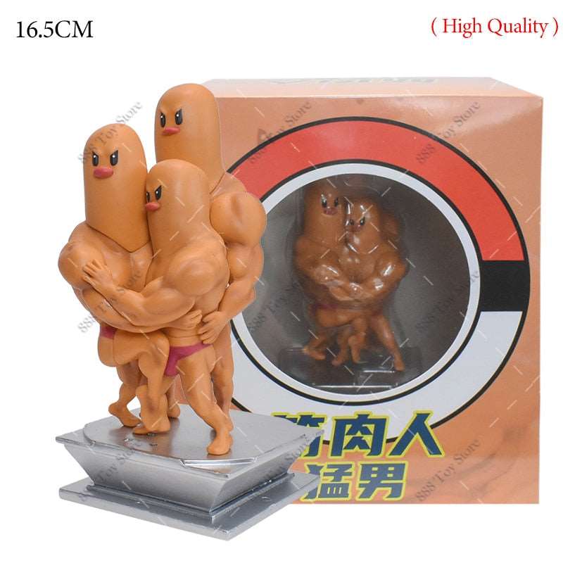 Anime Pokemon Muscle Man Action Figure - SHAKLABS STORE