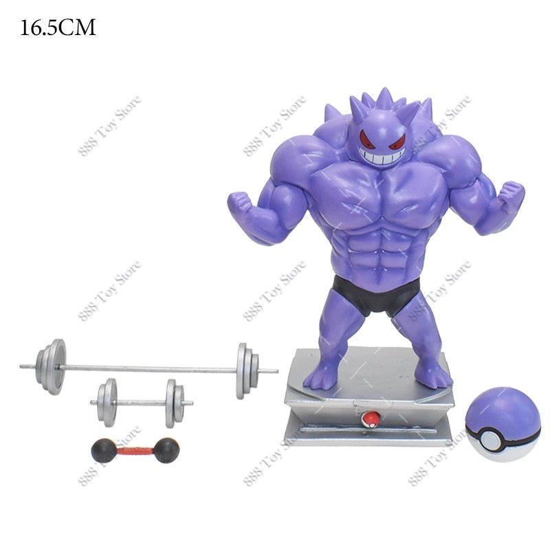 Anime Pokemon Muscle Man Action Figure - SHAKLABS STORE