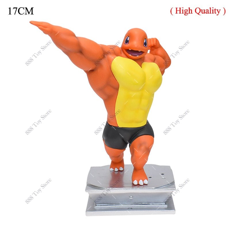 Anime Pokemon Muscle Man Action Figure - SHAKLABS STORE