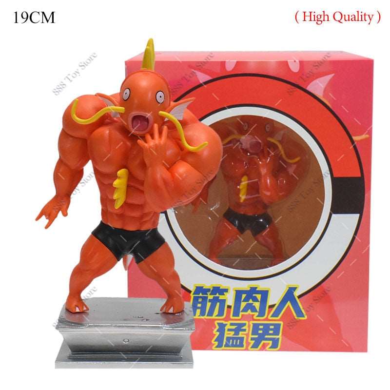 Anime Pokemon Muscle Man Action Figure - SHAKLABS STORE