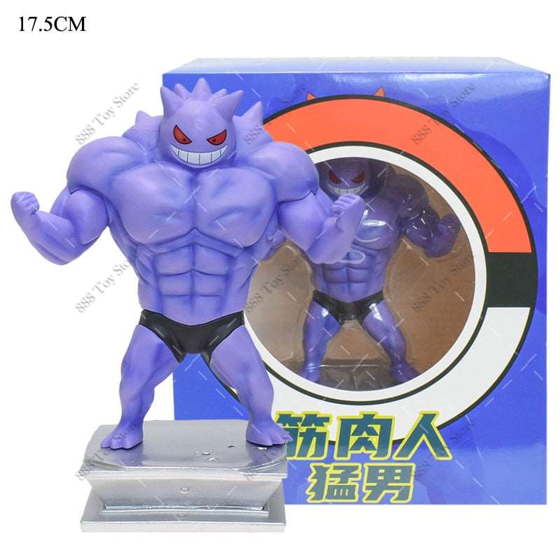 Anime Pokemon Muscle Man Action Figure - SHAKLABS STORE