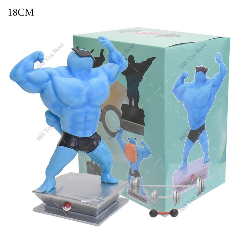 Anime Pokemon Muscle Man Action Figure - SHAKLABS STORE