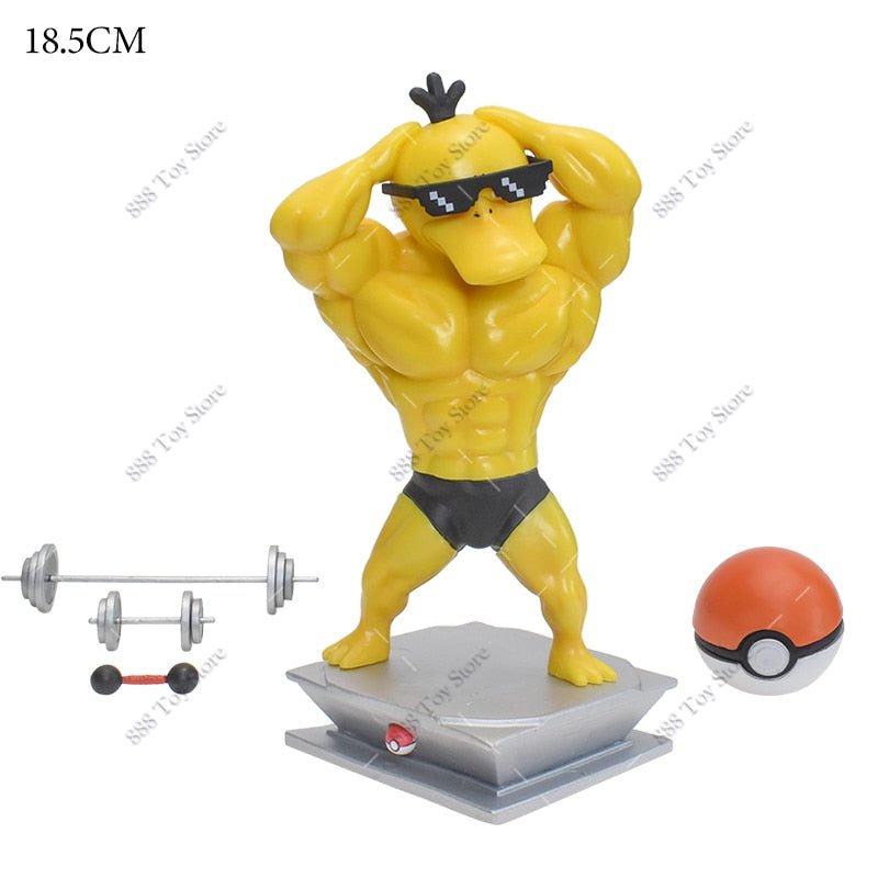 Anime Pokemon Muscle Man Action Figure - SHAKLABS STORE